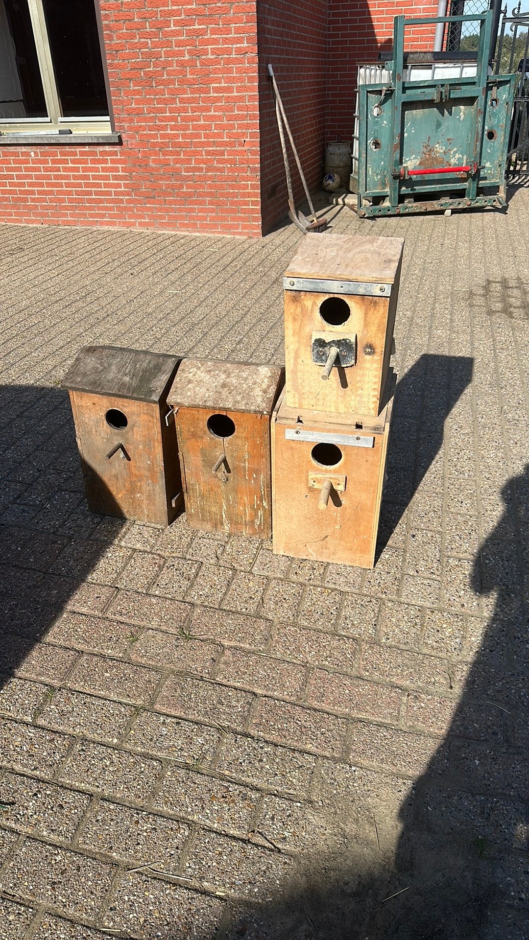 Vogel kot, Ophalen, Gebruikt, Hout, Broedkooi of Kweekkooi
