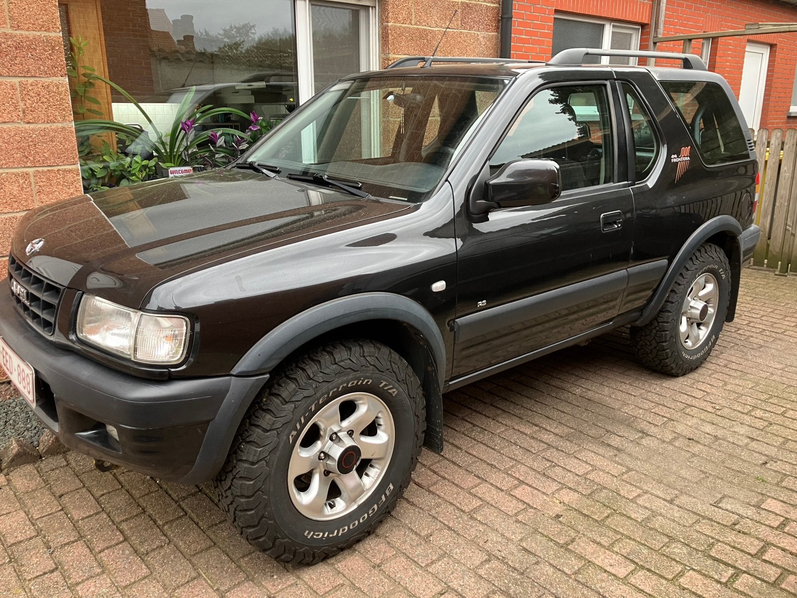 Opel frontera b sport rs benzine, Auto's, 4 zetels, Stof, 4 cilinders, Zwart