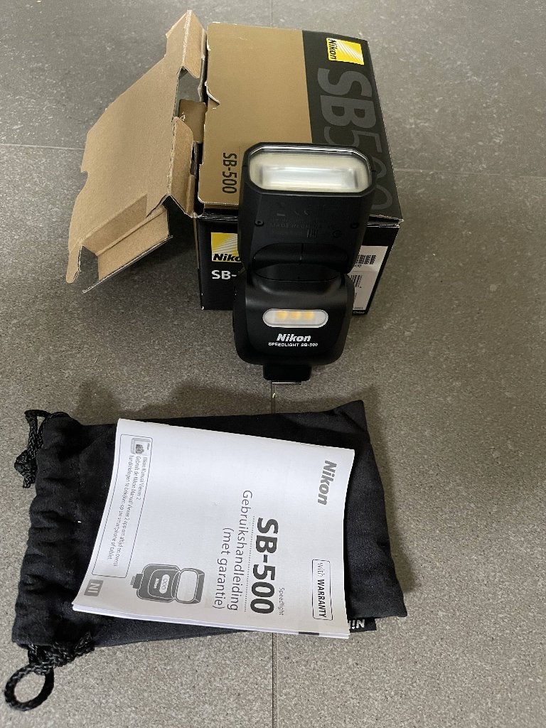 Nikon flits SB500 voor camera, TV, Hi-fi & Vidéo, Appareils photo numériques, Enlèvement ou Envoi, Utilisé, Autres types, Nikon
