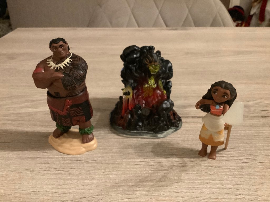 Disney Vaiana verschillende characters (7-10), Enlèvement ou Envoi, Comme neuf