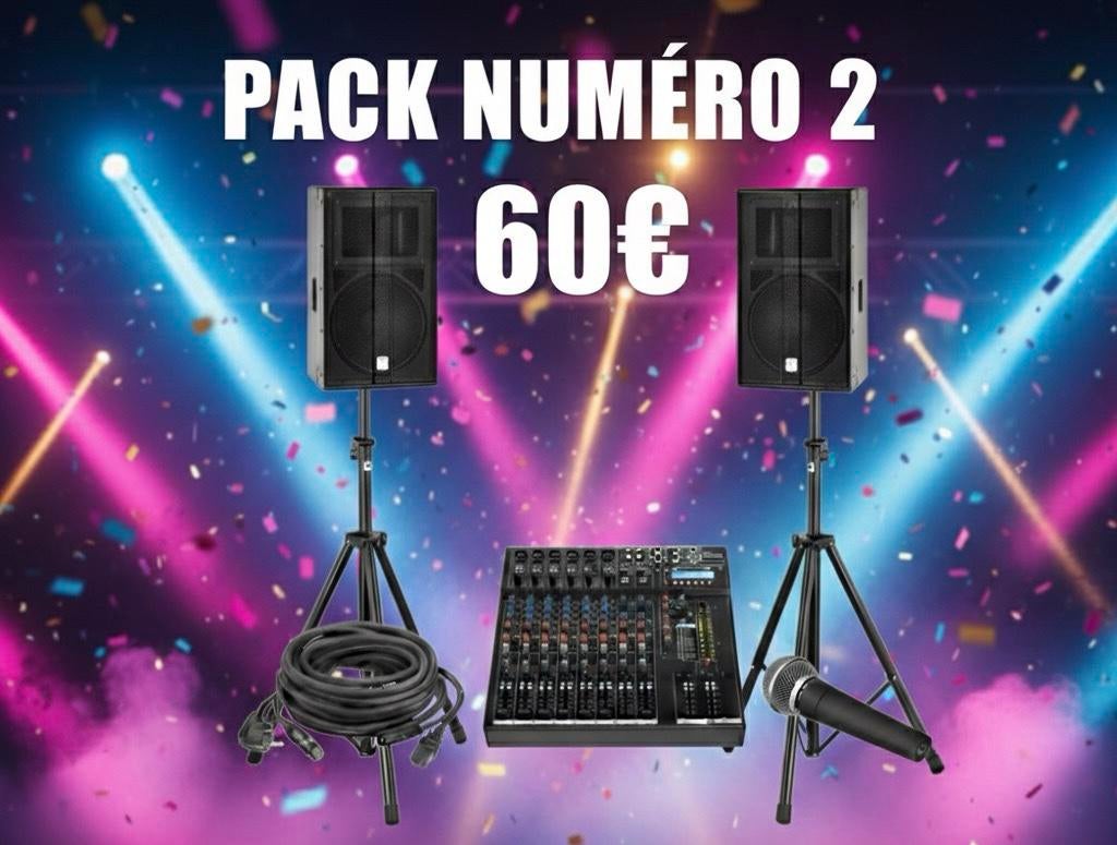 Location sonorisation, Musique & Instruments, Enlèvement, Comme neuf