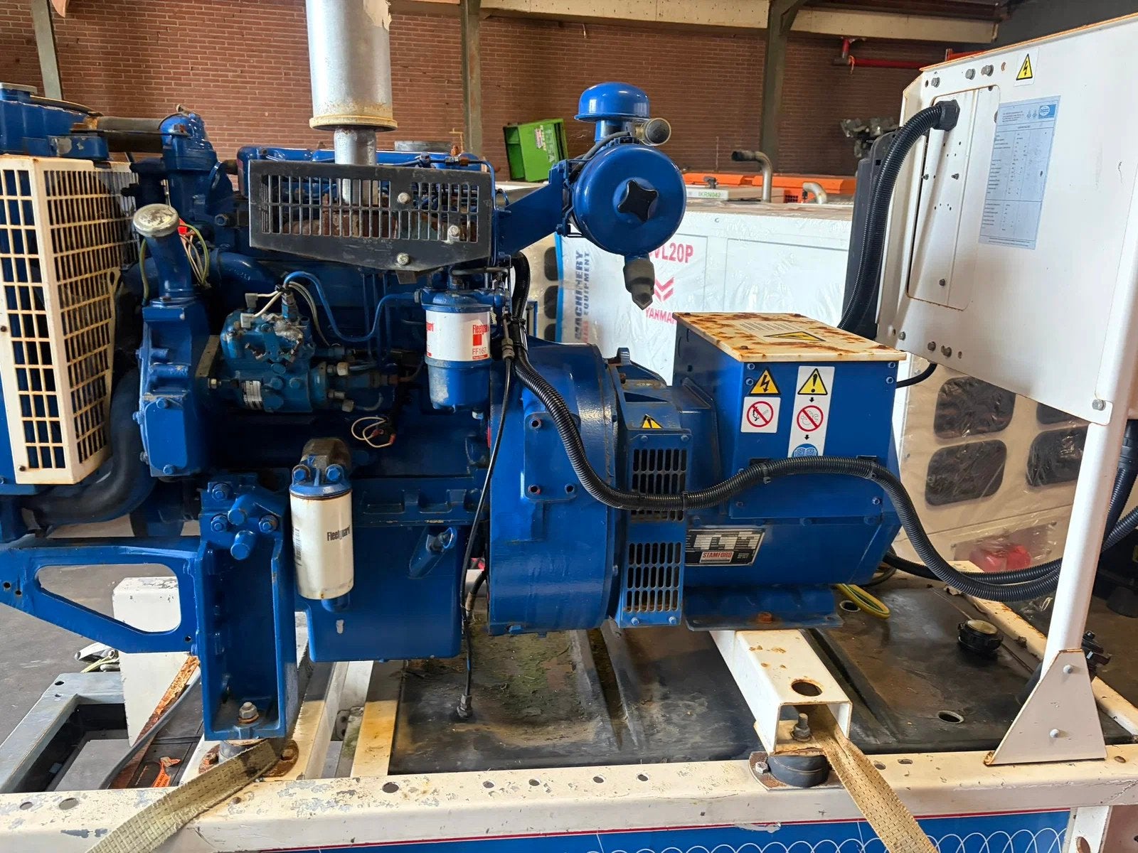 Perkins 23 kVA stamford aanhaner aggregaat generatorset