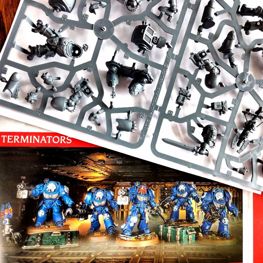 Warhammer 40K Space Marines Terminators – NOS, Figuurtje(s), Nieuw, Ophalen of Verzenden, Warhammer 40000
