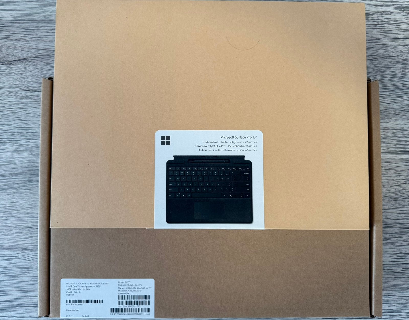 MICROSOFT SURFACE PRO 10 5G For Business, Neuf, Connexion USB, Surface Pro 10 5G, Enlèvement