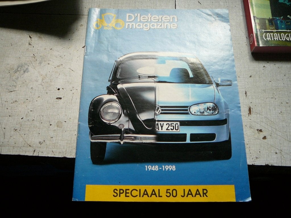 D'Ieteren magazine 50 jaar vw, Ophalen