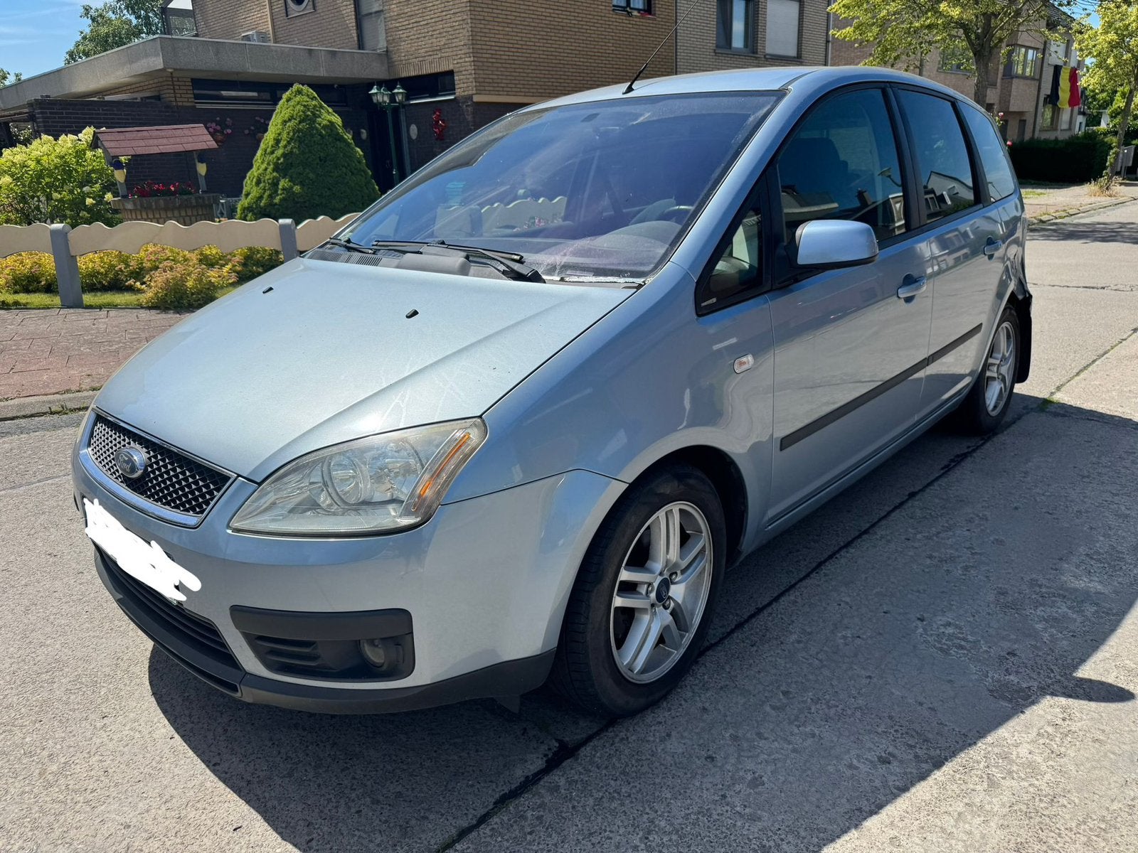 Ford C-Max/1.6Benzin/156.000km/Airco/Euro4/carnet, Autos, Ford, Achat, Climatisation automatique, Boîte manuelle, Noir