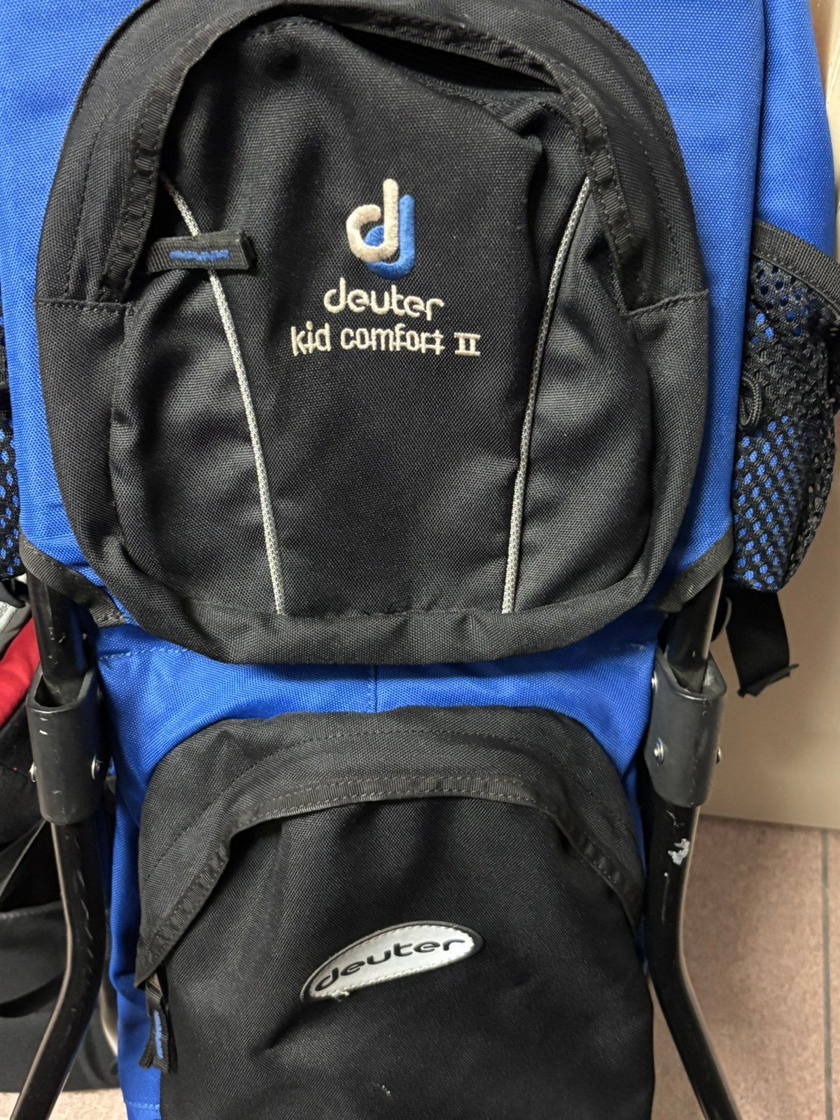 Babydrager/rugzak + stoeltje DEUTER, Enfants & Bébés, Enlèvement, Utilisé