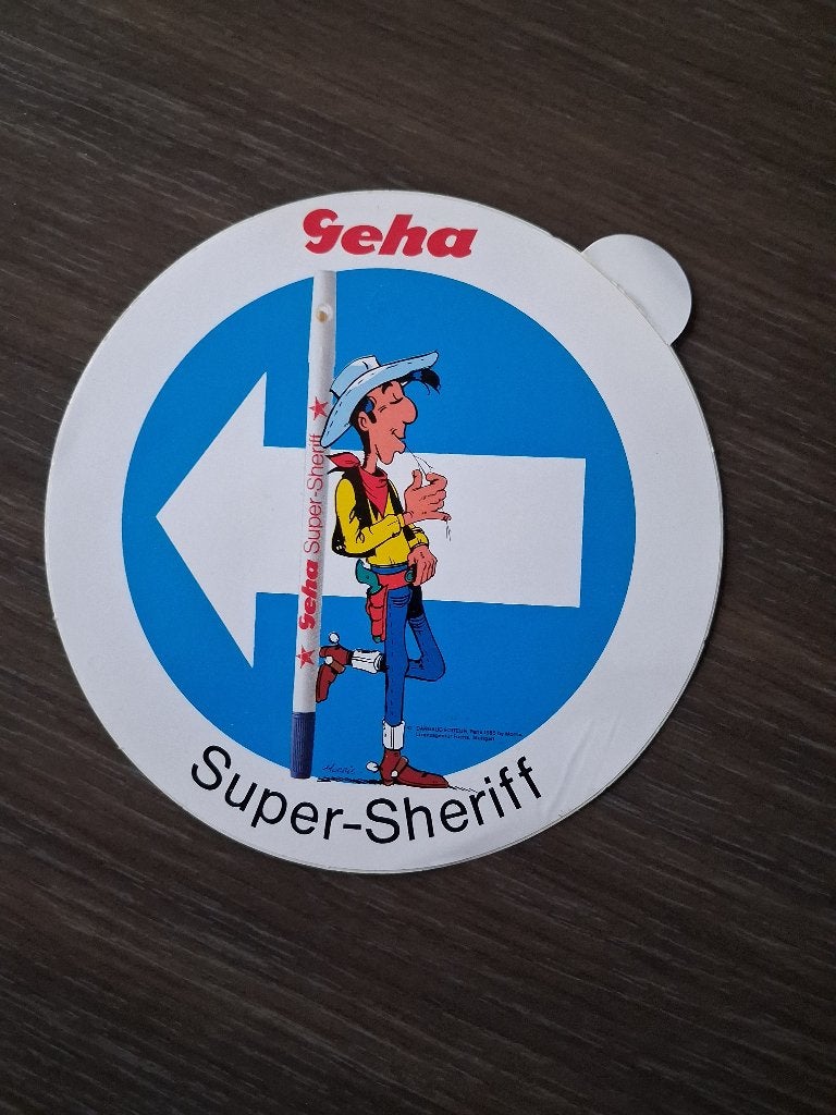 Sticker Lucky Luke, Enlèvement ou Envoi
