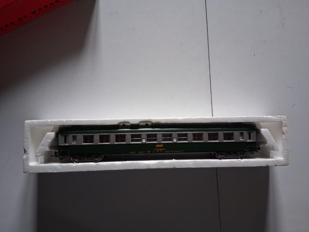 38 Jouef 5292 Personenwagen2. Klasse 51 87 20-80 629-9 SNCF, Hobby en Vrije tijd, Verzenden, Gebruikt, Wagon, Jouef