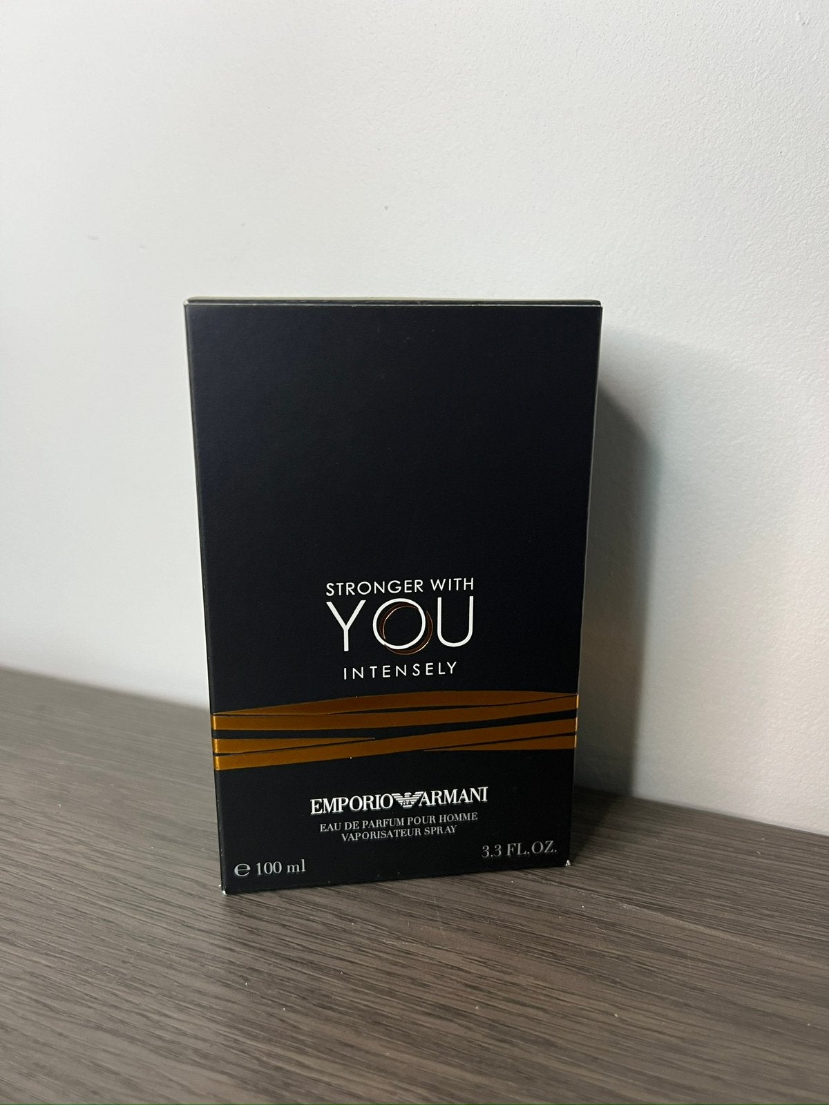 Emporio Armani Stronger With You Intensely Eau, Handtassen en Accessoires, Uiterlijk | Parfum, Ophalen of Verzenden, Nieuw