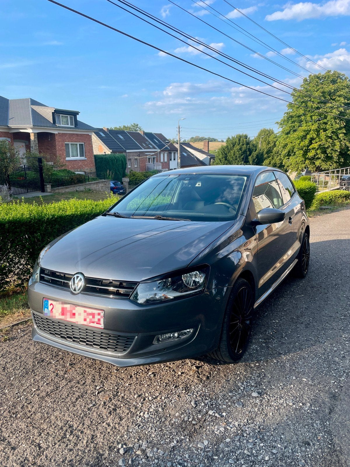 Polo 6R 1.6 TDI de 2011 80 000km réel, 1600 cc, Diesel, Particulier, Zilver of Grijs