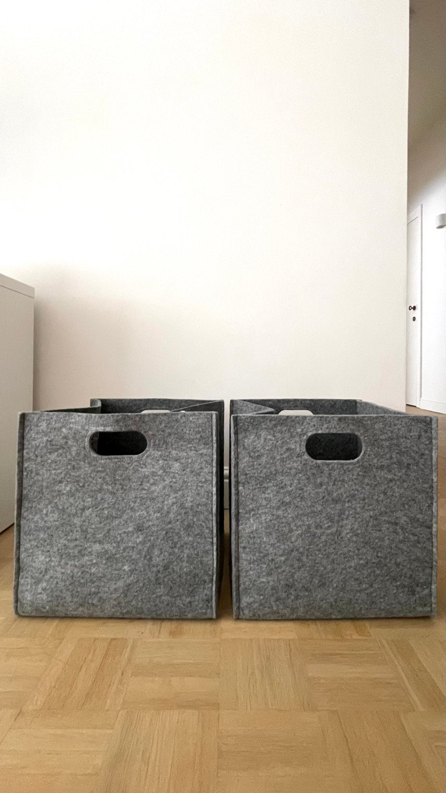 Opbergmanden vilt, Huis en Inrichting, Woonaccessoires | Kisten, Ophalen, Nieuw