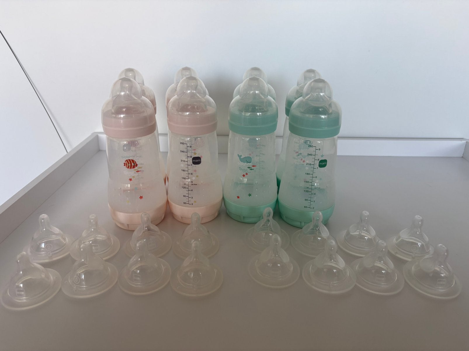 MAM flesjes en spenen, Kinderen en Baby's, Ophalen of Verzenden, Nieuw, Babyfles, Overige merken