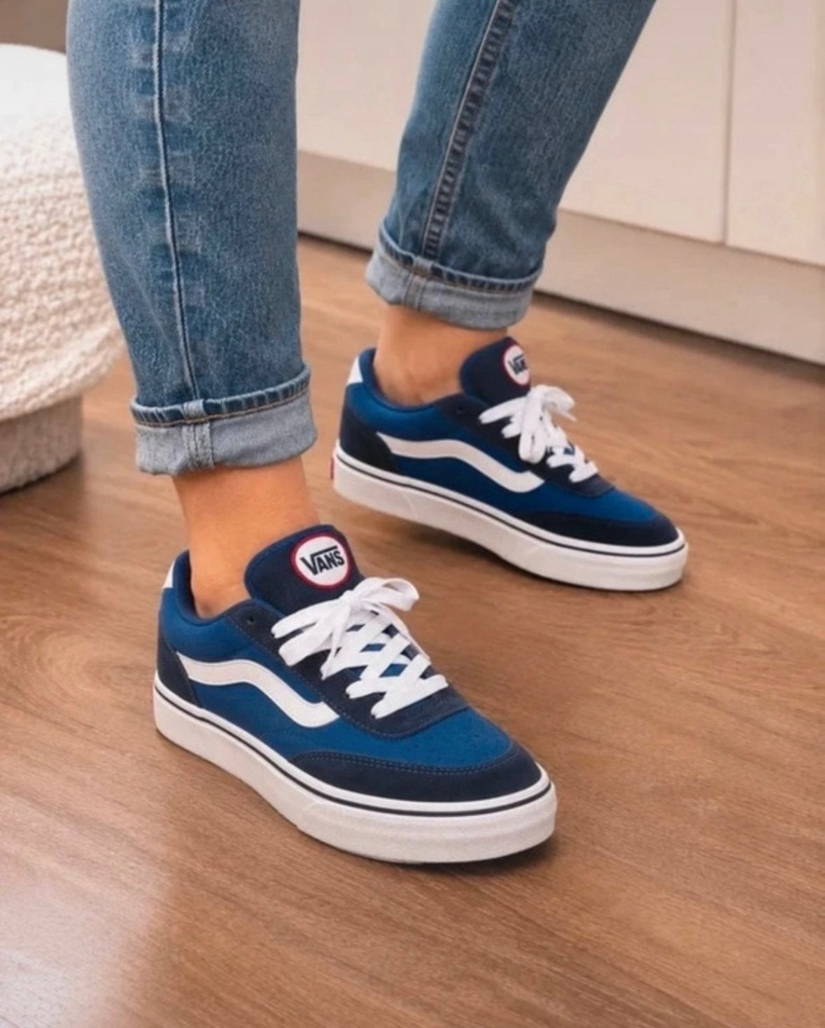 Vans bleu marine & bleu – taille 39 – neuves, Kleding | Dames, Blauw, Nieuw, Ophalen of Verzenden, Sneakers