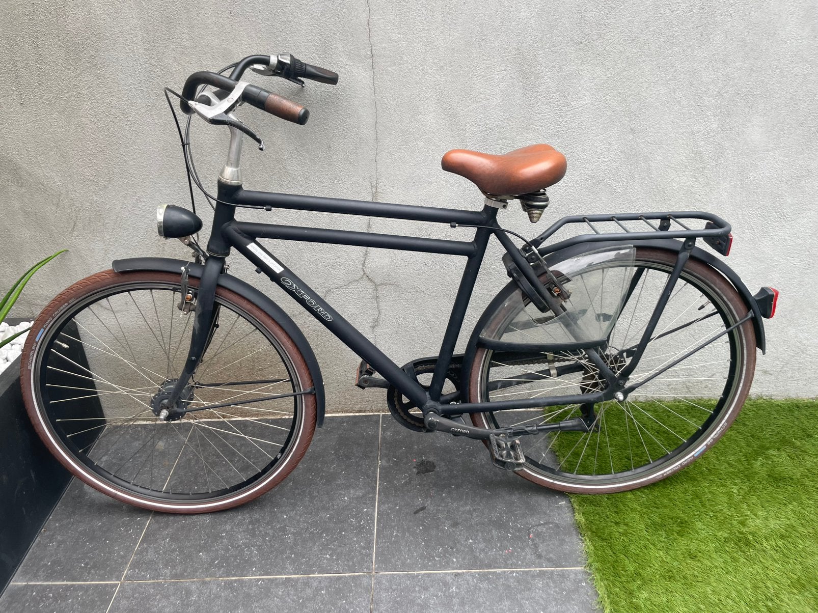 Oxford herenfiets in goede staat, Vitesses, Frein sur jante, Enlèvement, 53 à 57 cm