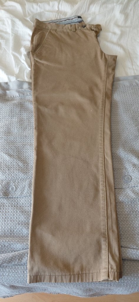 2 Broeken van sandfield maat 36, Kleding | Heren, Bruin, Zo goed als nieuw, Maat 46 (S) of kleiner, Sandfield