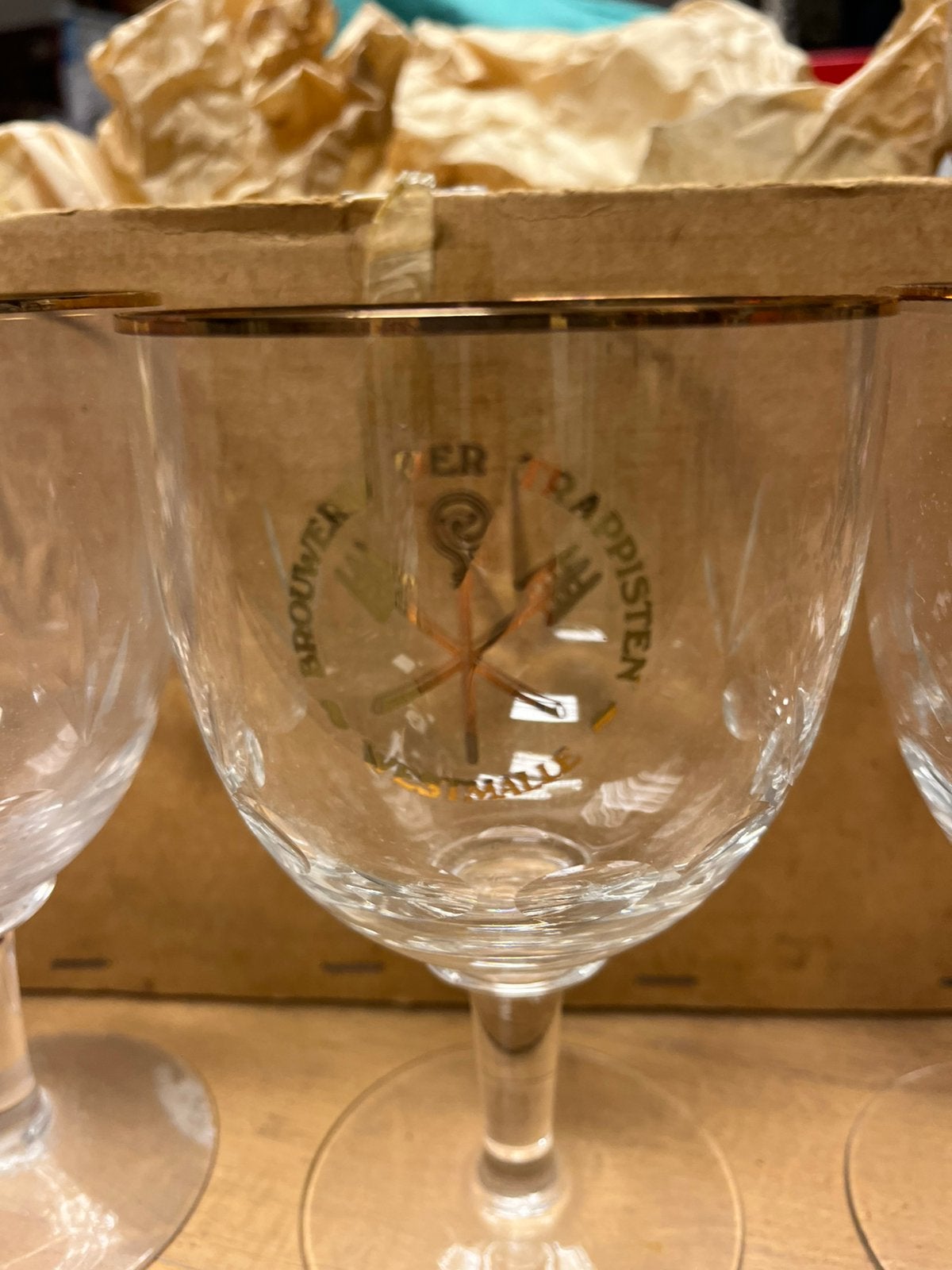 Trappist glas, Ophalen, Zo goed als nieuw