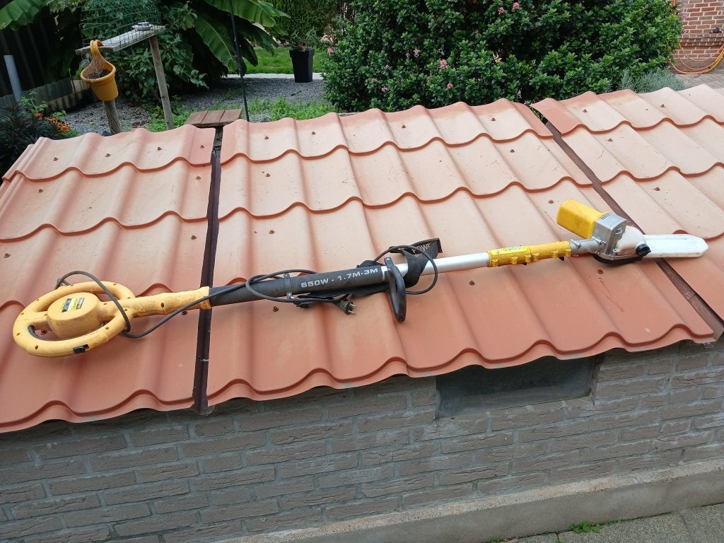 kettingzaag, Tuin en Terras, Ophalen, Zo goed als nieuw