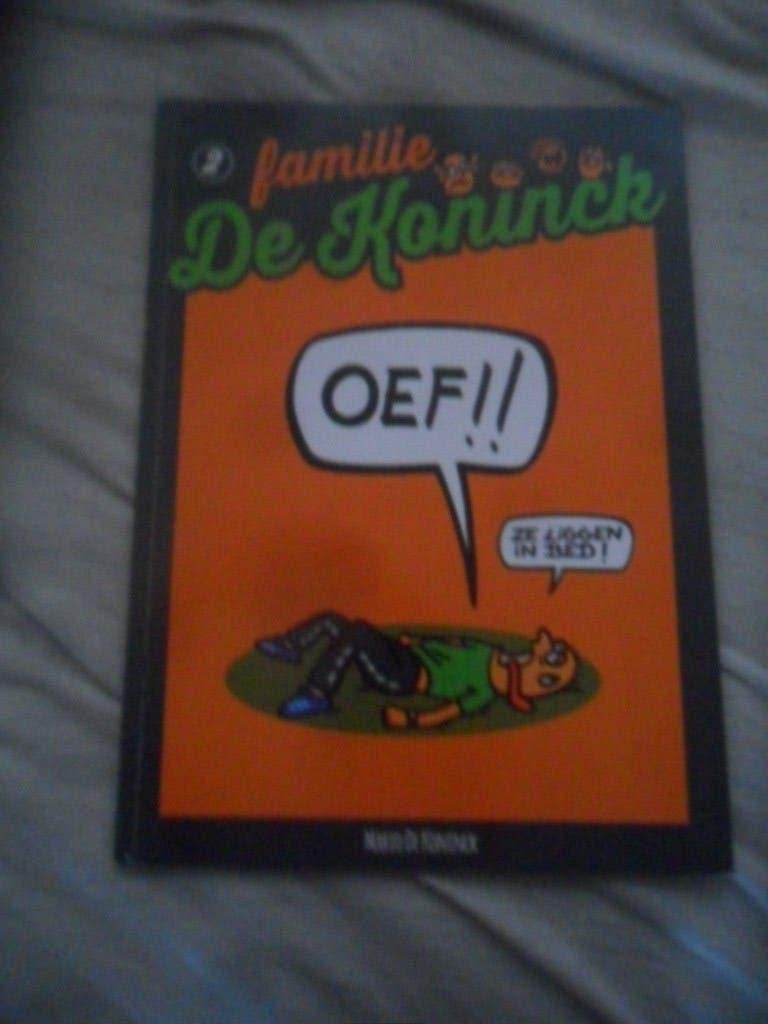 Familie De Koninck, Ophalen, Mario De Koninck, Eén stripboek, Zo goed als nieuw