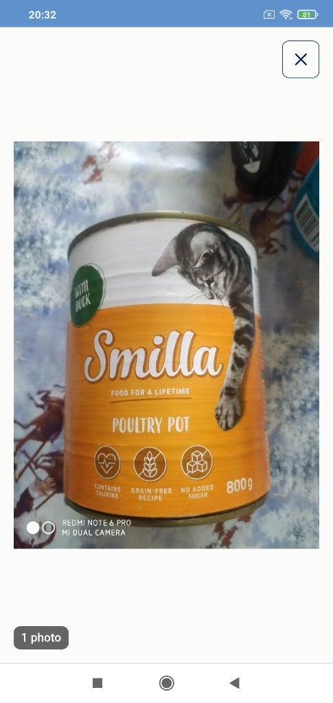 Boîtes de smilla 800gr a échangé, Enlèvement, Chat