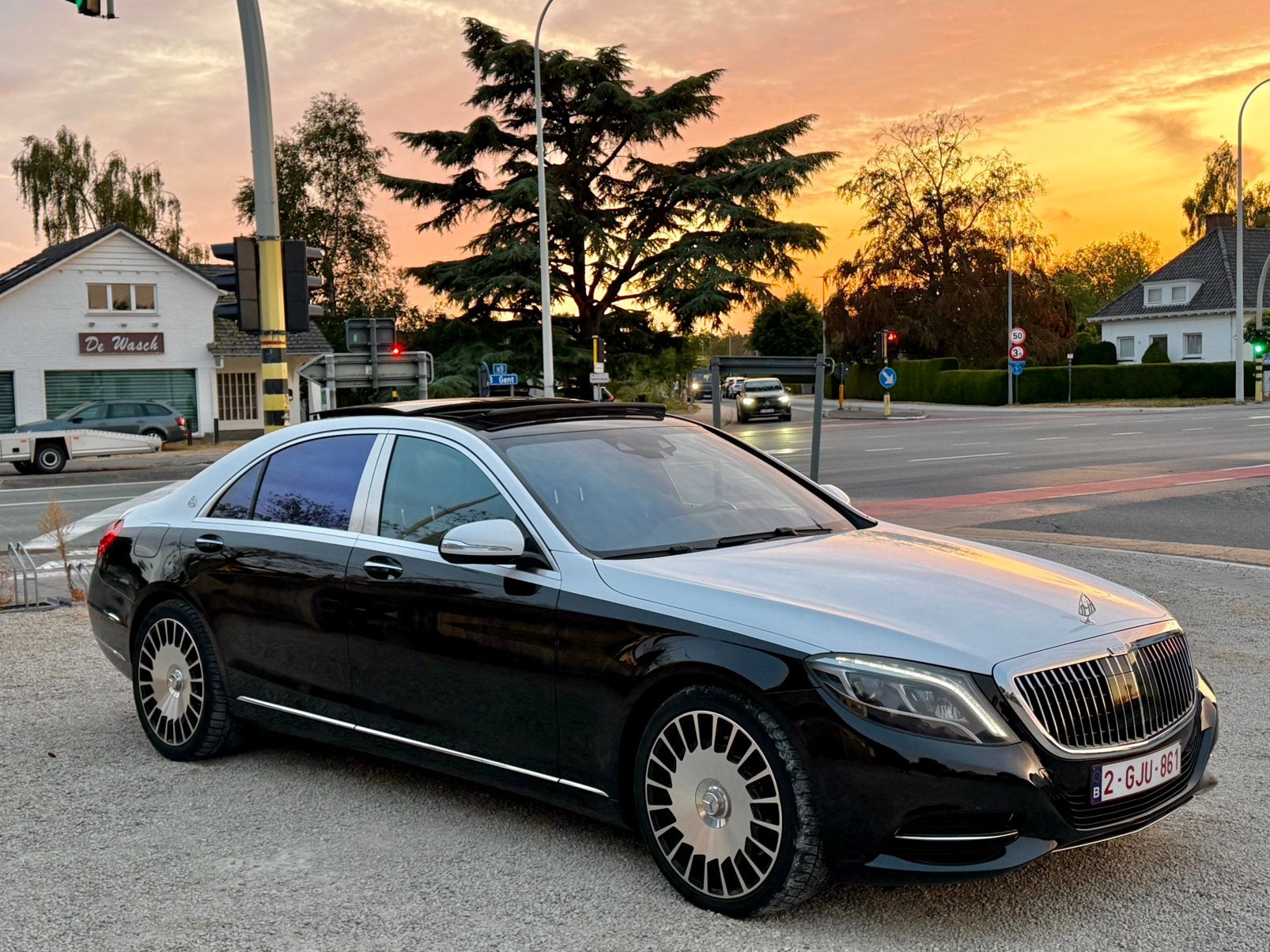 Mercedes S550 V8  Maybach Nieuwe staat, Autos, Mercedes-Benz, Achat, 5 portes, Berline, Automatique