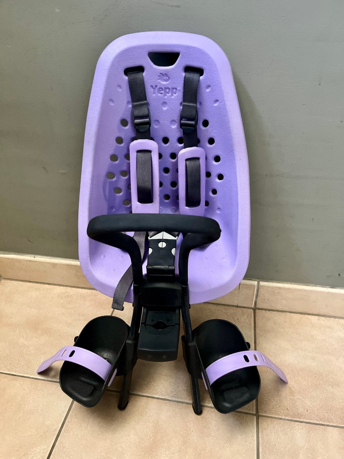 Thule Yepp Mini fietsstoel, Fietsen en Brommers, Ophalen, Voorzitje, 0 t/m 13 kg, Gebruikt