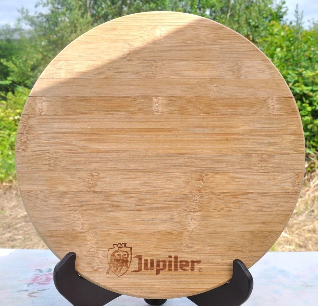 planche a fromage en bois publicitaire jupiler, Verzamelen, Biermerken, Ophalen of Verzenden, Zo goed als nieuw, Overige typen