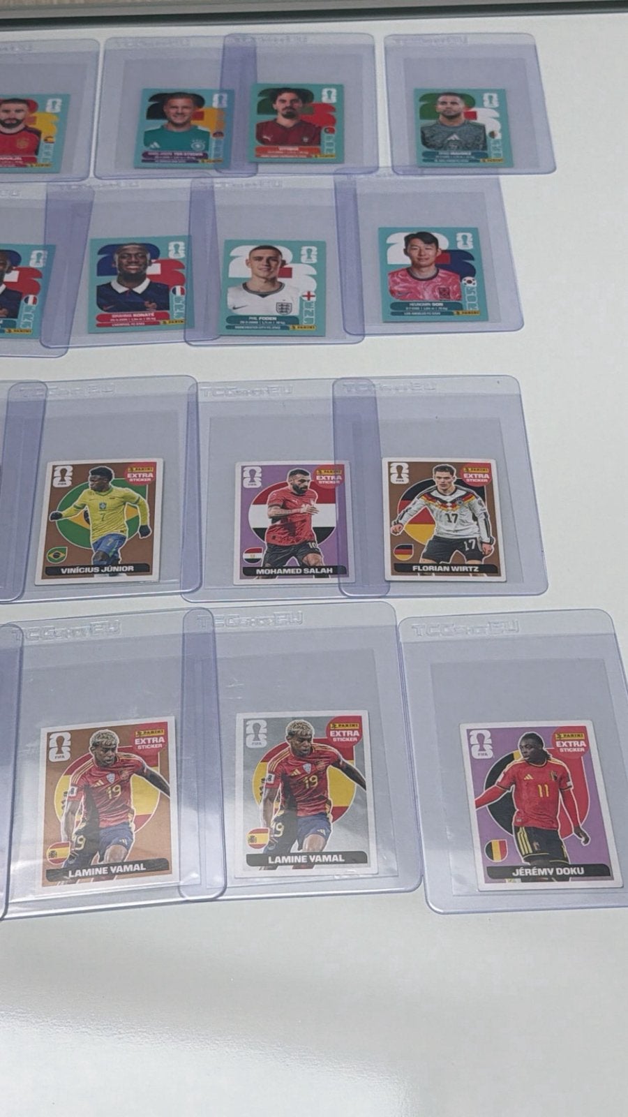 Fifa wk26 zeldzame panini extra stickers, Ophalen
