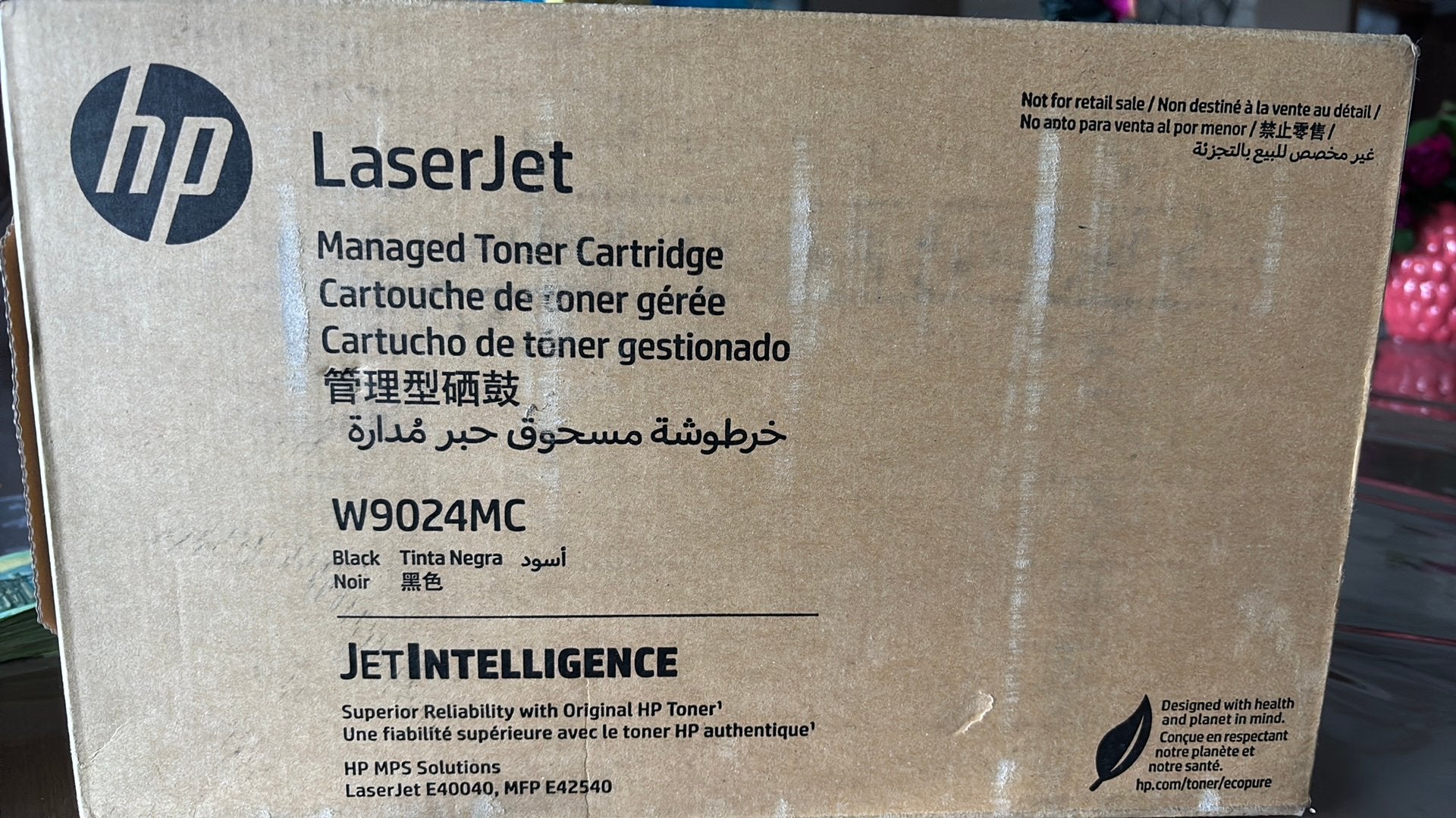 HP W9024MC originele zwarte toner – nieuw in doos, Informatique & Logiciels, Fournitures d'imprimante, Enlèvement, Cartridge