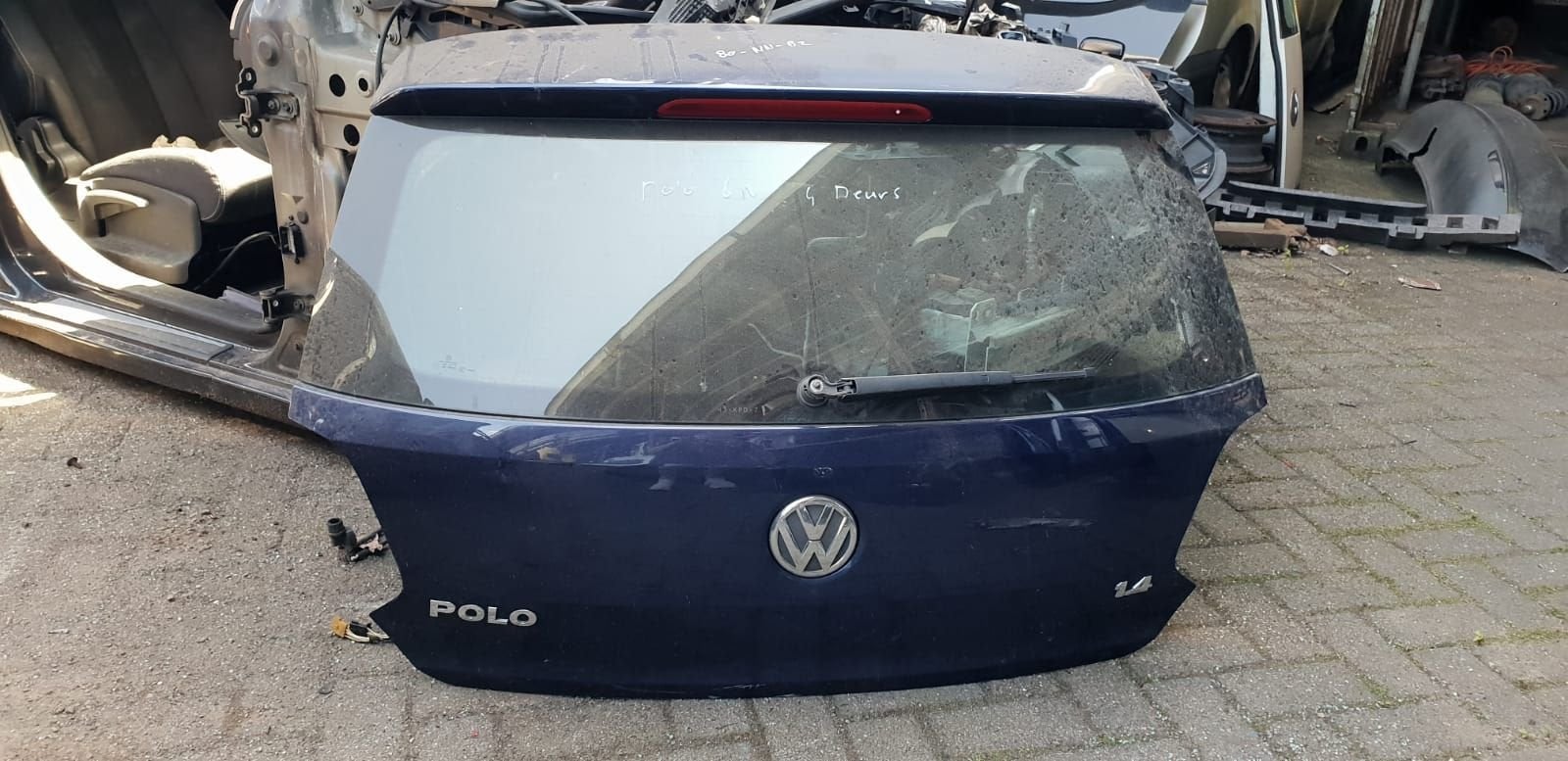 VW POLO ACHTERKLEP BJ 2010 TOT 2013, Arrière, -, Haillon arrière, Utilisé