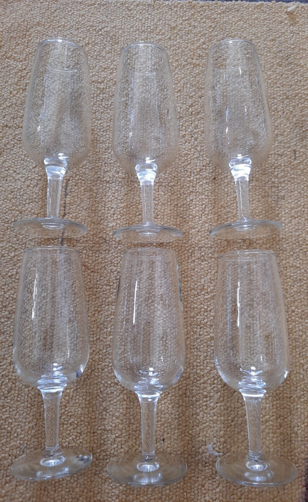glaasjes 6 stuks, Verre ou Verres, Verre, Enlèvement, Utilisé