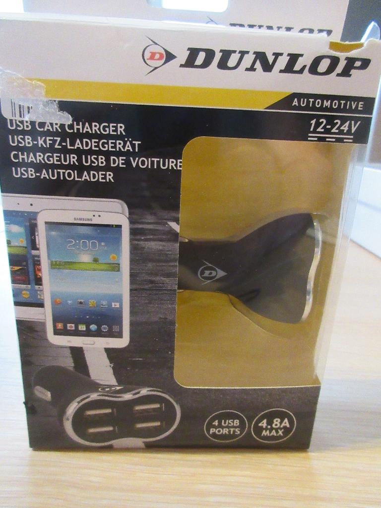 USB car charter (autolader) Dunlop, Ophalen