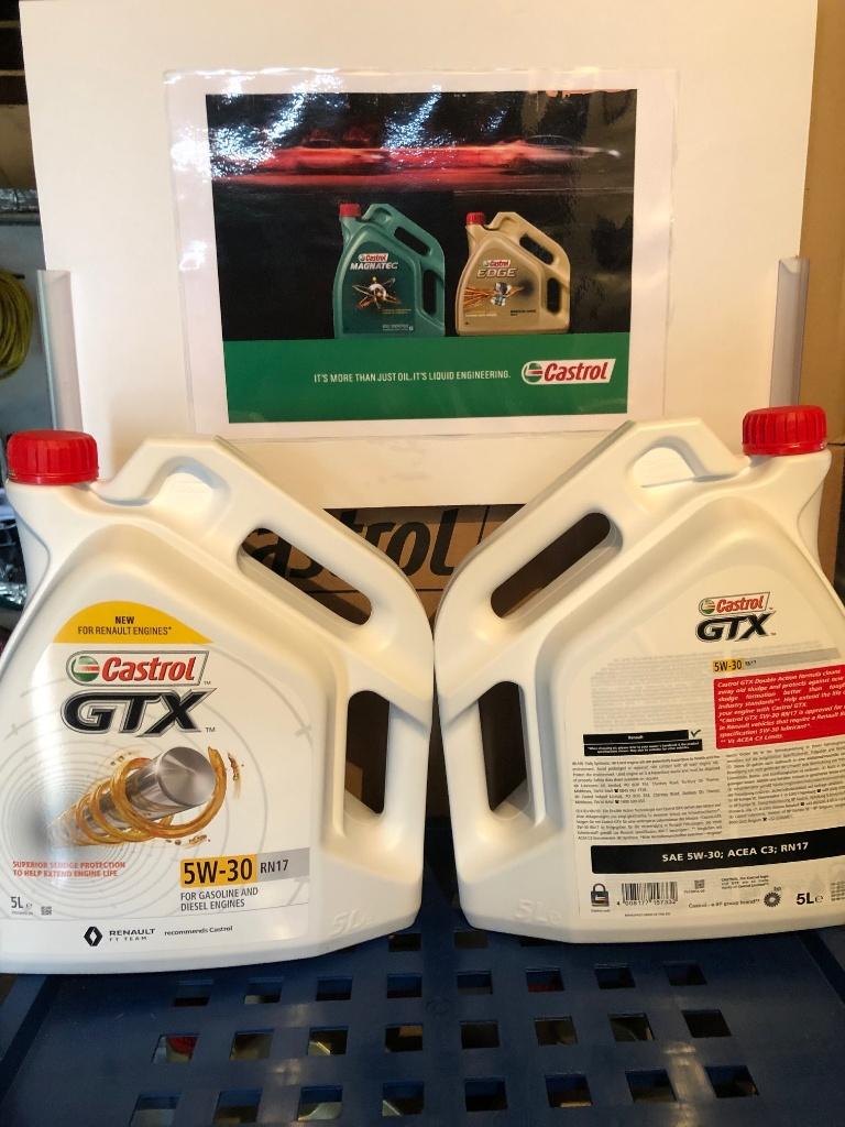 motorolie Castrol GTX 5W30 C3 vol synthetisch, Enlèvement ou Envoi