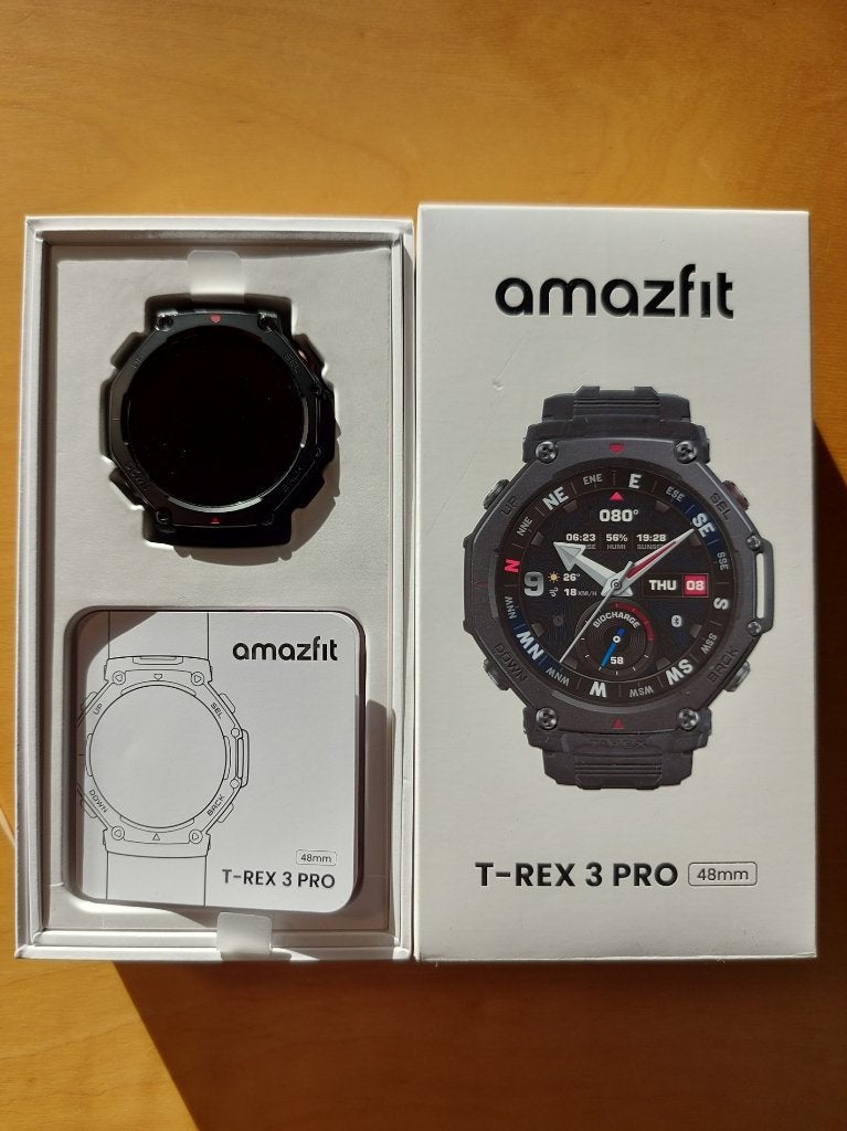 Montre Amazfit T-REX 3 PRO, Étanche, Avancer d'un pas, Comme neuf, Enlèvement