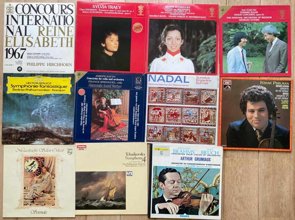 lot klassieke langspeelplaten vinyl, Cd's en Dvd's, Vinyl | Klassiek, Ophalen, Zo goed als nieuw