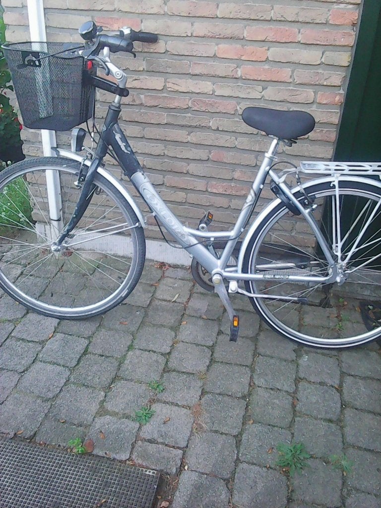 damesfiets oxford 28 inch met mandje, Ophalen, Velgrem, Versnellingen, Zo goed als nieuw