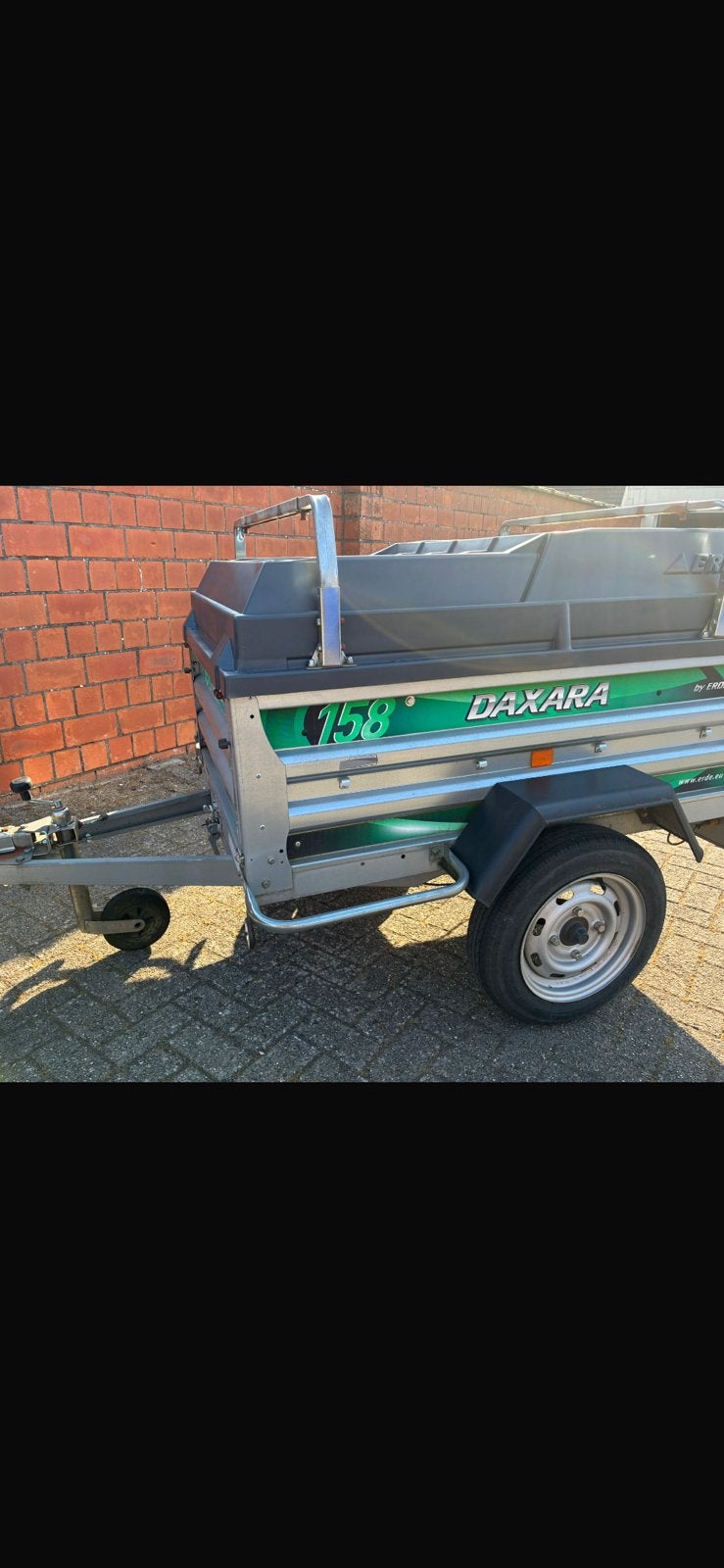 Bagage wagen  baxara 158, Auto diversen, Aanhangers en Bagagewagens, Ophalen, Zo goed als nieuw