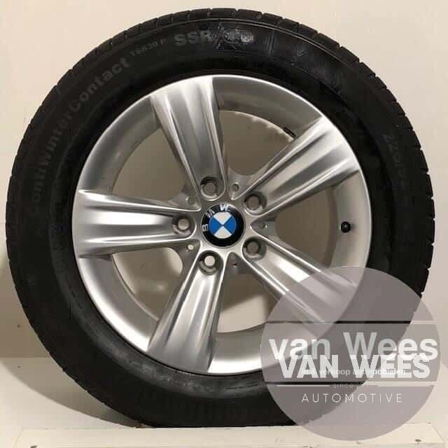 BMW 3-SERIE F30 F31 225/55/16 INCH STYLING 391 WINTERSET, Gebruikt, -, Banden en Velgen, -