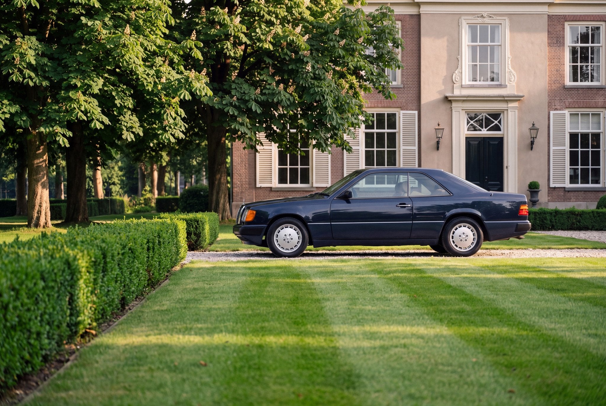 Mercedes-Benz E-Klasse 230 CE W124 - NO RESERVE VEILING, Auto's, Lederen bekleding, 4 zetels, Gebruikt, Overige kleuren