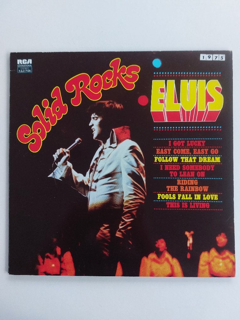 Elvis Presley - Elvis Solid Rocks (1975 - Dubbel Lp), LP, Dubbel-LP, Ophalen of Verzenden, Zo goed als nieuw