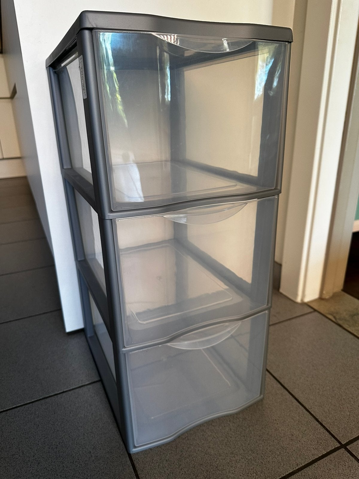 Kunststof ladenkast, Huis en Inrichting, Ophalen, Zo goed als nieuw, 3 of 4 laden, Minder dan 100 cm