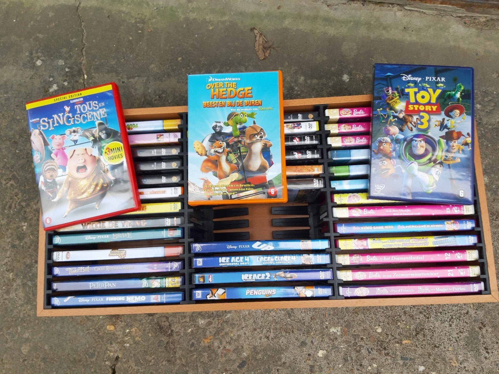 Kinderfilms actie en nog veel meer dvden ook cd, Cd's en Dvd's, Ophalen