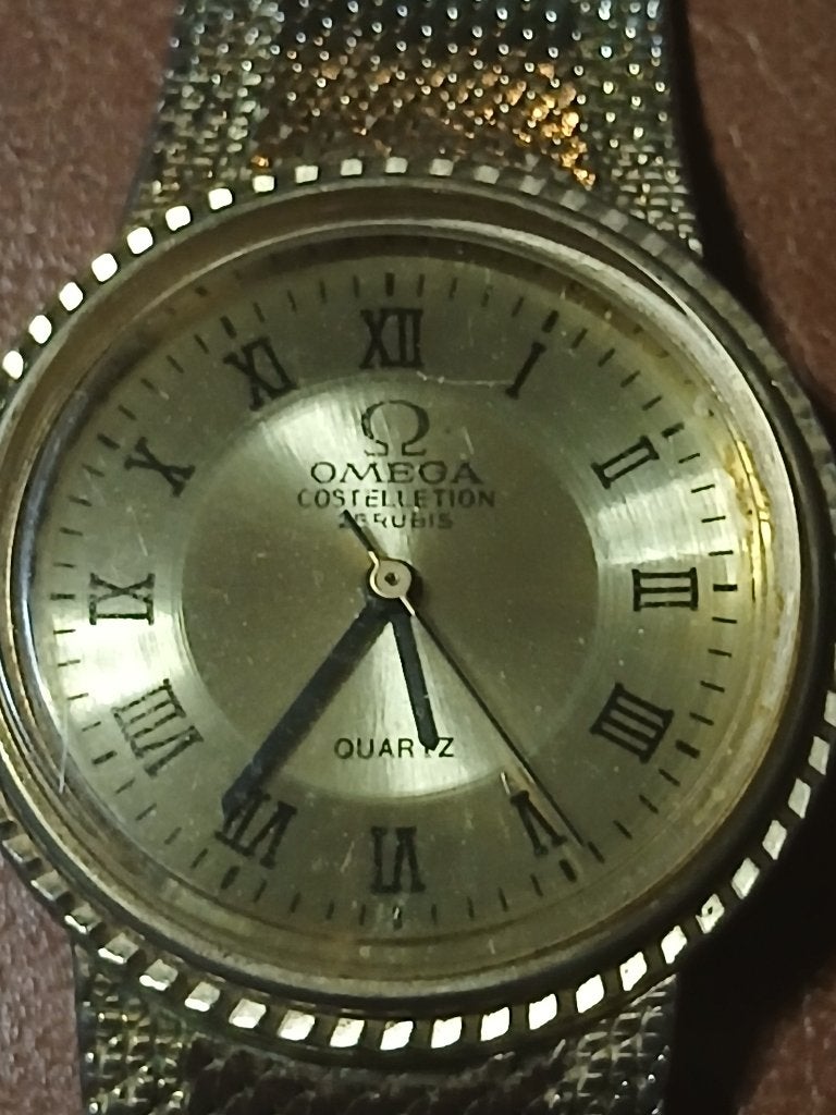 Omega horloge vintage, Handtassen en Accessoires, Horloges | Antiek, Ophalen, Met bandje, Polshorloge, Omega