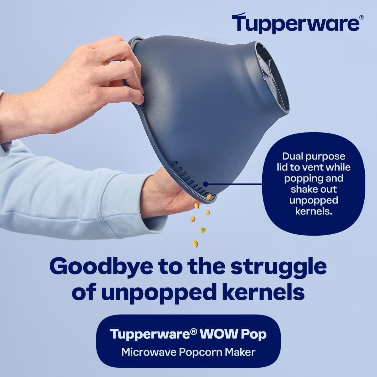 Machine à pop-corn Tupperware Wow, Maison & Meubles, Cuisine| Tupperware, Enlèvement ou Envoi, Neuf