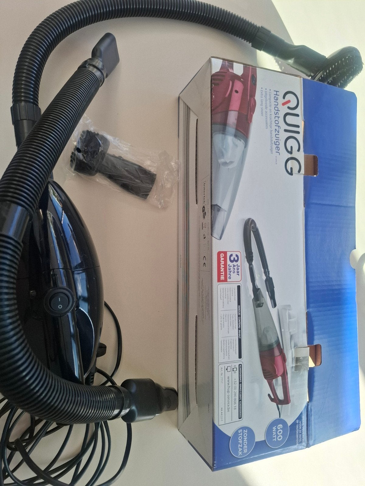 Aspirateur à main flexible, Electroménager, Aspirateurs, Réservoir, Autres marques, Comme neuf, Enlèvement