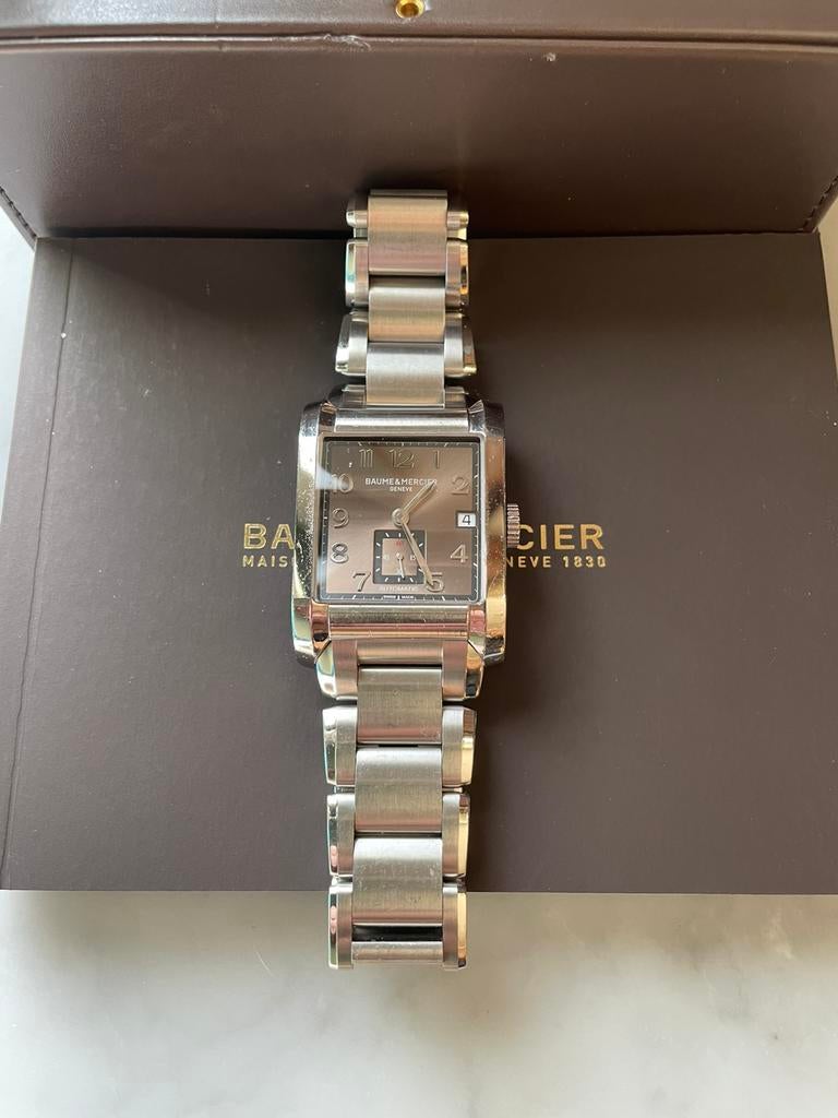 Baume & Mercier, Bijoux, Sacs & Beauté, Montres | Hommes, Montre-bracelet, Enlèvement ou Envoi, Breitling, Acier