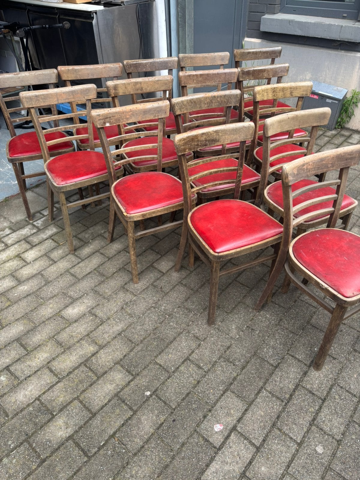 Anciennes chaises de café en bois, Antiquités & Art, Antiquités | Meubles | Chaises & Canapés, Enlèvement