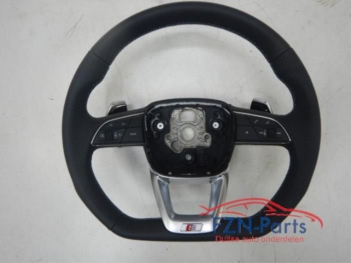 Audi Q7 4M S-Line Stuur MF+F1+VIEW Wit stiksel, Auto-onderdelen, Ophalen of Verzenden, Gebruikt