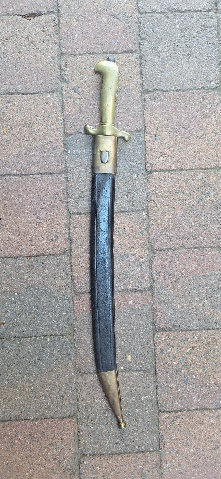 Rare glaive Piémont mle 1843, Enlèvement