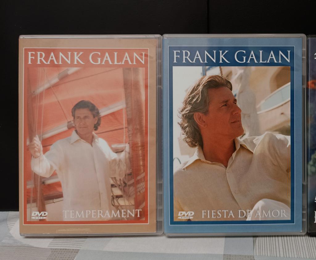 Frank Galan - DVD - Temperament - Fiesta De Amor - Ave Maria, Cd's en Dvd's, Dvd's | Nederlandstalig, Alle leeftijden, Ophalen of Verzenden